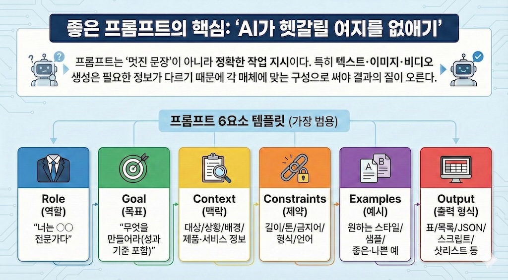좋은 프롬프트의 핵심