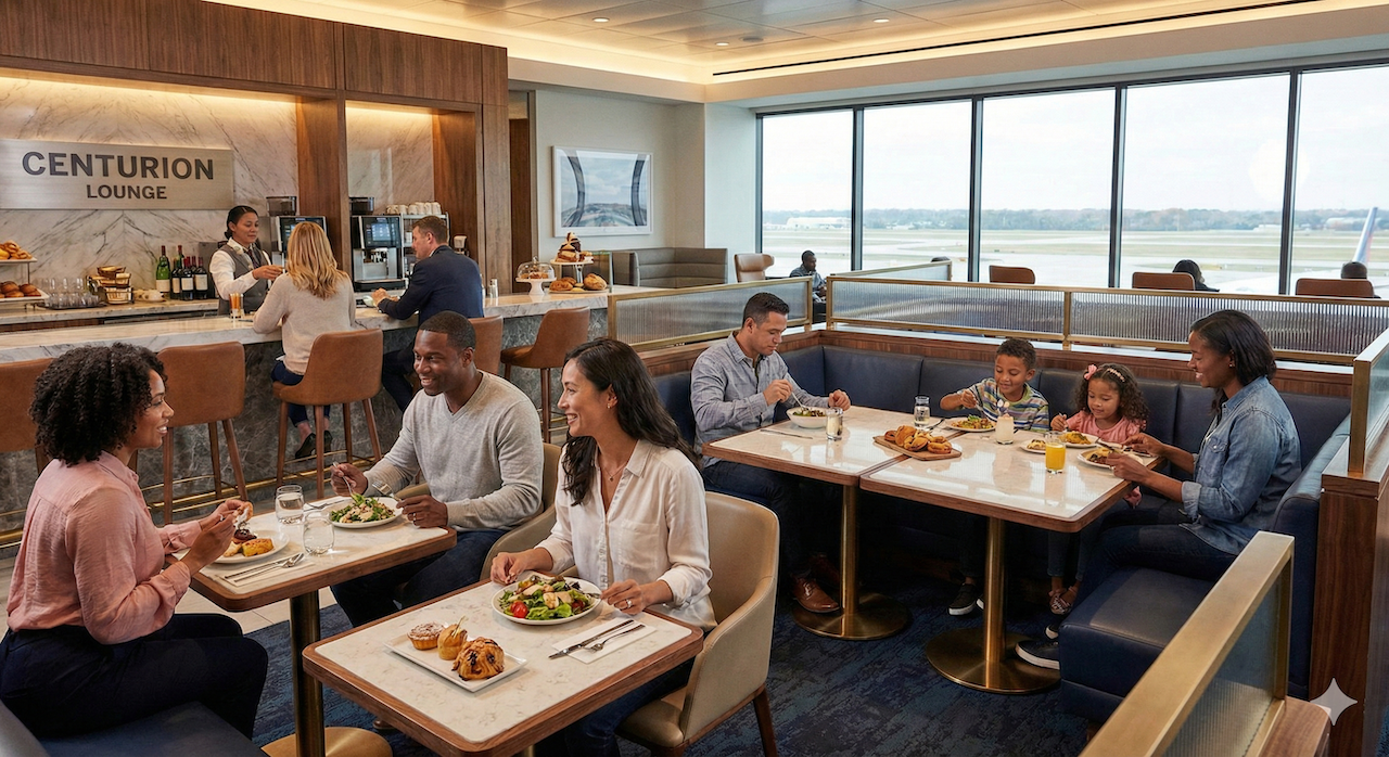 센트리언 라운지 음식및 음료