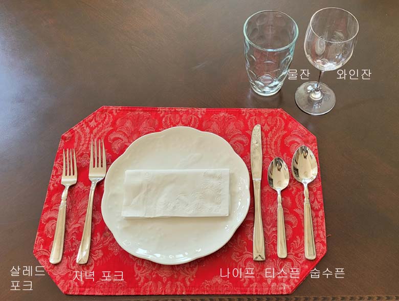 Informal Table Setting